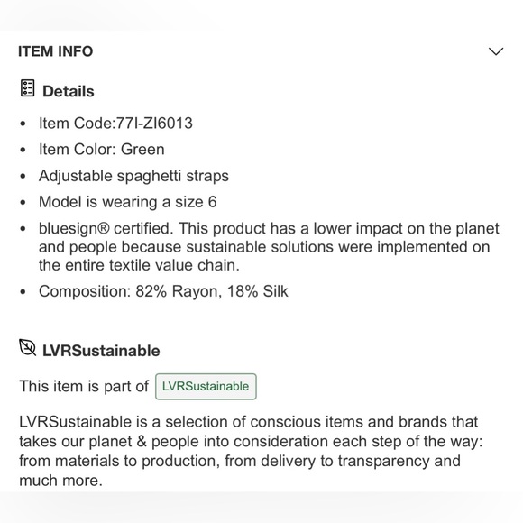 Salamanca Dress by Reformation SZ 6 in Artichoke Velvet. - Picture 14 of 14